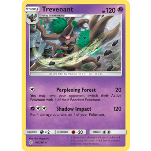 Trevenant 94/236 Pokemon TCG Sun & Moon Cosmic Eclipse