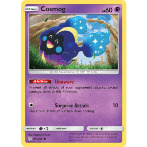 Cosmog 100/236 Pokemon TCG Sun & Moon Cosmic Eclipse