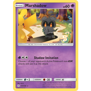 Marshadow 103/236 Pokemon TCG Sun & Moon Cosmic Eclipse