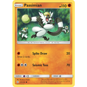 Passimian 125/236 Pokemon TCG Sun & Moon Cosmic Eclipse