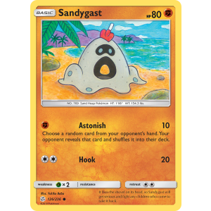 Sandygast 126/236 Pokemon TCG Sun & Moon Cosmic Eclipse