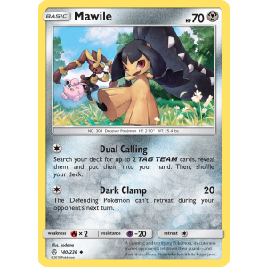 Mawile 140/236 Pokemon TCG Sun & Moon Cosmic Eclipse