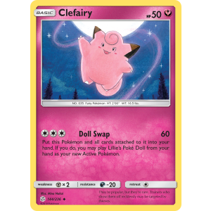 Clefairy 144/236 Pokemon TCG Sun & Moon Cosmic Eclipse