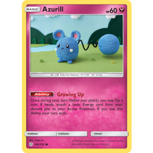 Azurill 146/236 Pokemon TCG Sun & Moon Cosmic Eclipse