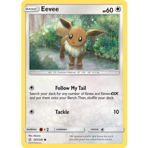 Eevee 167/236 Pokemon TCG Sun & Moon Cosmic Eclipse