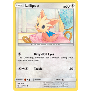 Lillipup 174/236 Pokemon TCG Sun & Moon Cosmic Eclipse