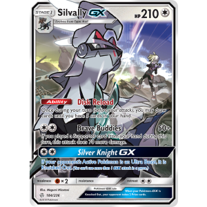 Rare Holo GX Silvally-GX 184/236 Pokemon TCG Sun & Moon Cosmic Eclipse