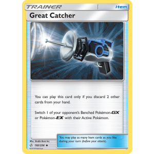 Great Catcher 192/236 Pokemon TCG Sun & Moon Cosmic Eclipse