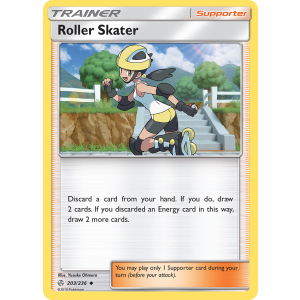 Roller Skater 203/236 Pokemon TCG Sun & Moon Cosmic Eclipse