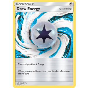 Draw Energy 209/236 Pokemon TCG Sun & Moon Cosmic Eclipse