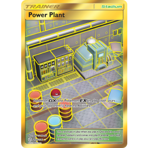 Rare Secret Power Plant 269/236 Pokemon TCG Sun & Moon Cosmic Eclipse