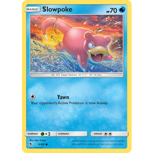 Slowpoke 12/68 Pokemon TCG Sun & Moon Hidden Fates