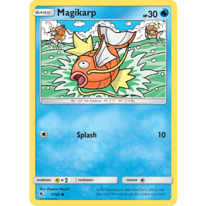 Magikarp 15/68 Pokemon TCG Sun & Moon Hidden Fates