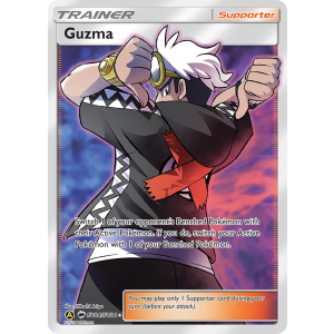 Rare Ultra Guzma SV84/94 Pokemon TCG Sun & Moon Hidden Fates Shiny Vault