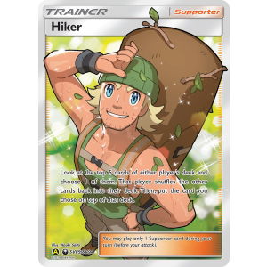 Rare Ultra Hiker SV85/94 Pokemon TCG Sun & Moon Hidden Fates Shiny Vault