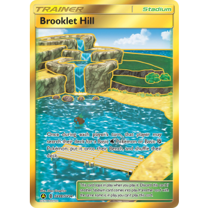 Rare Secret Brooklet Hill SV88/94 Pokemon TCG Sun & Moon Hidden Fates Shiny Vault