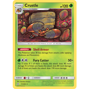 Crustle 11/236 Pokemon TCG Sun & Moon Unified Minds