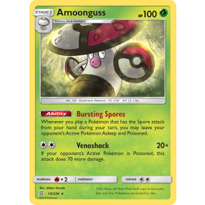 Amoonguss 14/236 Pokemon TCG Sun & Moon Unified Minds