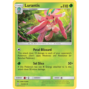 Lurantis 16/236 Pokemon TCG Sun & Moon Unified Minds