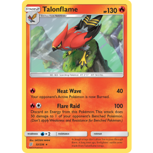 Talonflame 32/236 Pokemon TCG Sun & Moon Unified Minds