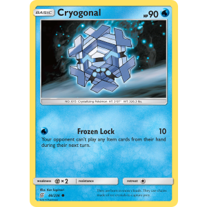 Cryogonal 46/236 Pokemon TCG Sun & Moon Unified Minds