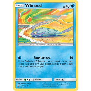 Wimpod 50/236 Pokemon TCG Sun & Moon Unified Minds