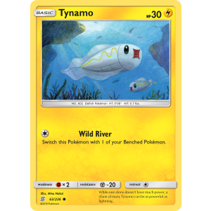 Tynamo 63/236 Pokemon TCG Sun & Moon Unified Minds