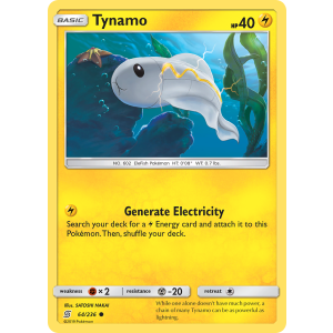 Tynamo 64/236 Pokemon TCG Sun & Moon Unified Minds