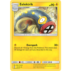 Eelektrik 65/236 Pokemon TCG Sun & Moon Unified Minds