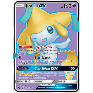 Rare Ultra Jirachi-GX 79a/236 Pokemon TCG Sun & Moon Unified Minds