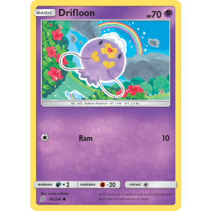 Drifloon 80/236 Pokemon TCG Sun & Moon Unified Minds