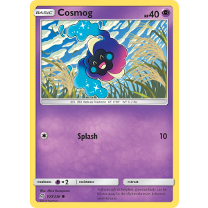 Cosmog 100/236 Pokemon TCG Sun & Moon Unified Minds