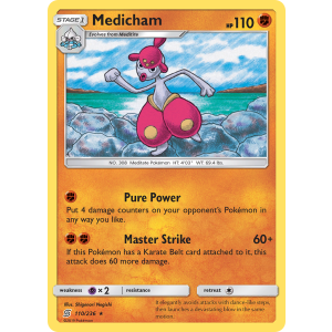 Medicham 110/236 Pokemon TCG Sun & Moon Unified Minds