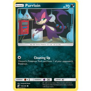 Purrloin 135/236 Pokemon TCG Sun & Moon Unified Minds