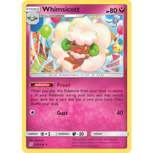 Whimsicott 144/236 Pokemon TCG Sun & Moon Unified Minds