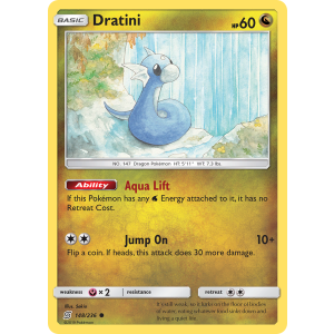 Dratini 148/236 Pokemon TCG Sun & Moon Unified Minds