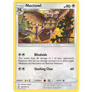 Noctowl 166/236 Pokemon TCG Sun & Moon Unified Minds