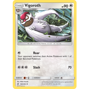 Vigoroth 169/236 Pokemon TCG Sun & Moon Unified Minds