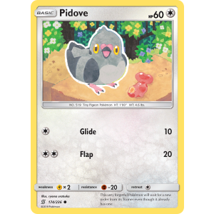 Pidove 174/236 Pokemon TCG Sun & Moon Unified Minds