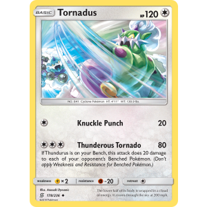 Tornadus 178/236 Pokemon TCG Sun & Moon Unified Minds