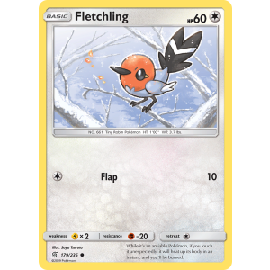 Fletchling 179/236 Pokemon TCG Sun & Moon Unified Minds