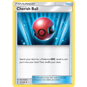 Cherish Ball 191/236 Pokemon TCG Sun & Moon Unified Minds