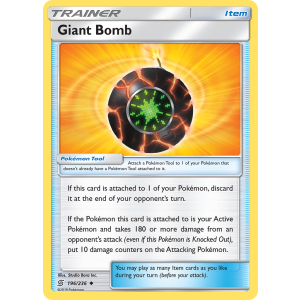 Giant Bomb 196/236 Pokemon TCG Sun & Moon Unified Minds