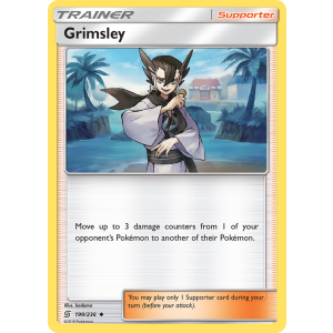 Grimsley 199/236 Pokemon TCG Sun & Moon Unified Minds