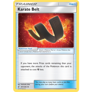 Karate Belt 201/236 Pokemon TCG Sun & Moon Unified Minds