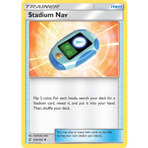 Stadium Nav 208/236 Pokemon TCG Sun & Moon Unified Minds