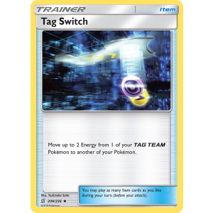 Tag Switch 209/236 Pokemon TCG Sun & Moon Unified Minds