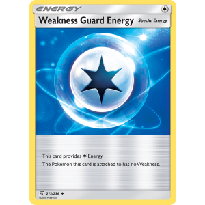 Weakness Guard Energy 213/236 Pokemon TCG Sun & Moon Unified Minds