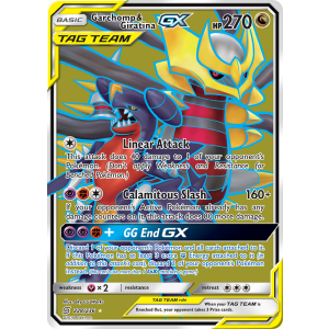 Rare Ultra Garchomp & Giratina-GX 228/236 Pokemon TCG Sun & Moon Unified Minds