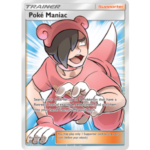 Rare Ultra Poké Maniac 236/236 Pokemon TCG Sun & Moon Unified Minds